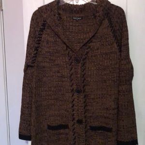 Carol rose button up cardigan sweater